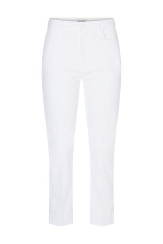 MORE & MORE Stoffhose white Straight