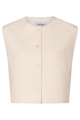 MORE & MORE Westentop almond cream