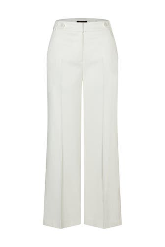 MORE & MORE Business-Hose off white Culotte