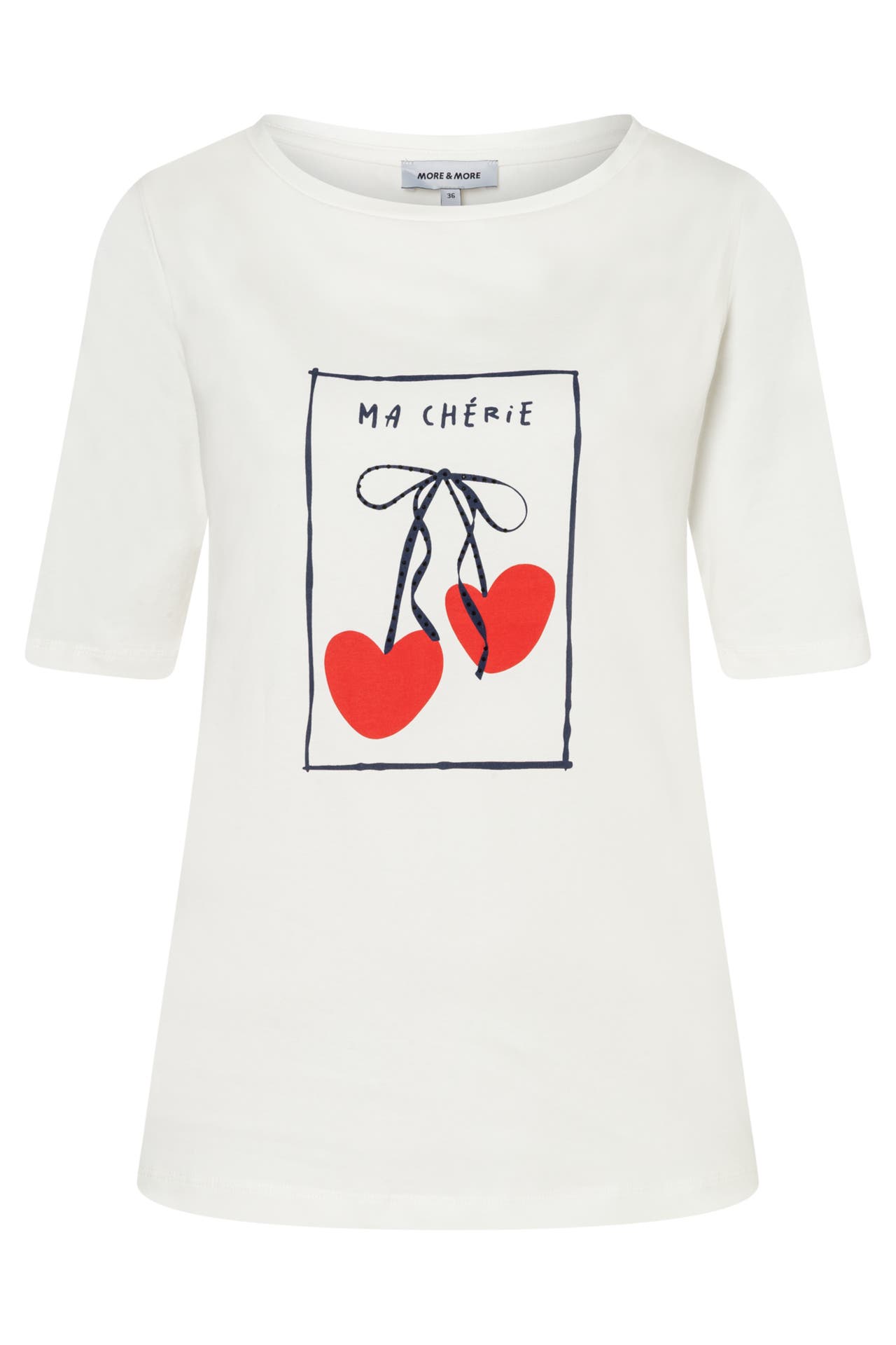 MORE & MORE T-Shirt offwhite, Bild 1