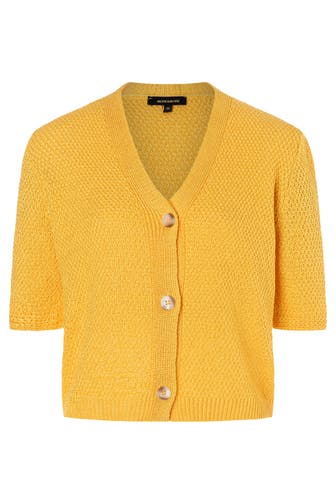 MORE & MORE Strickjacke sunset yellow