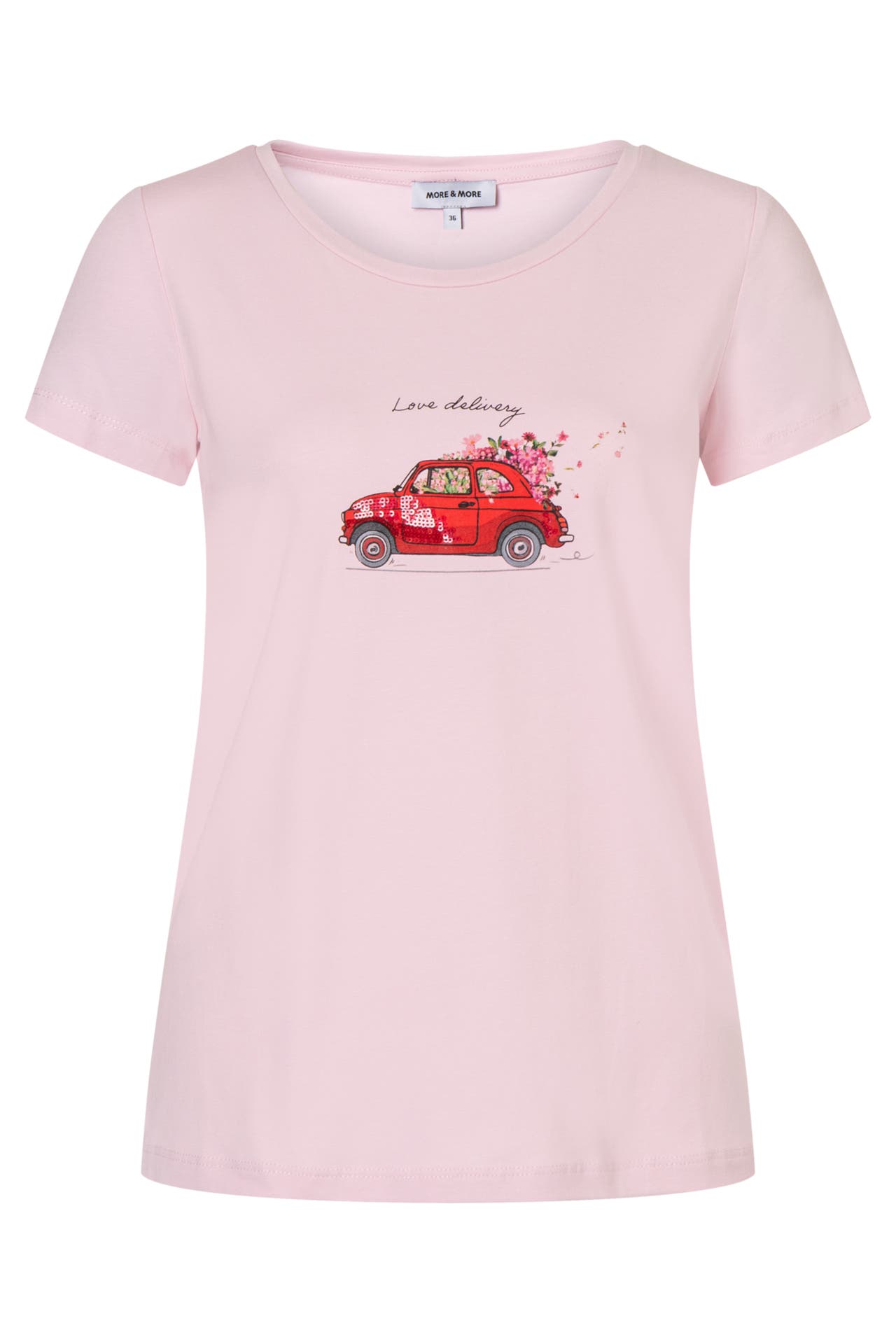 MORE & MORE T-Shirt sorbet rose, Bild 1