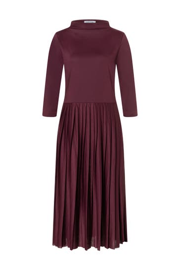 MORE & MORE Casual-Kleid ruby orchid