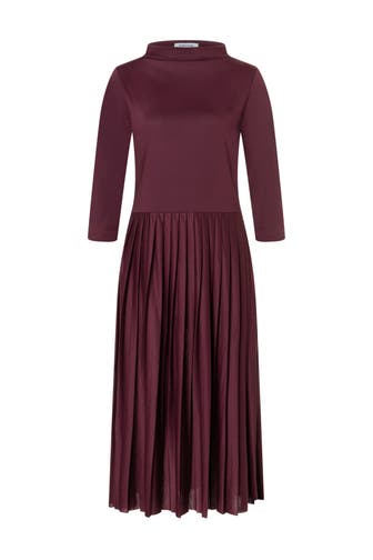 MORE & MORE Casual-Kleid ruby orchid