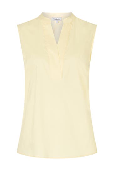 MORE & MORE Casual-Bluse yellow haze