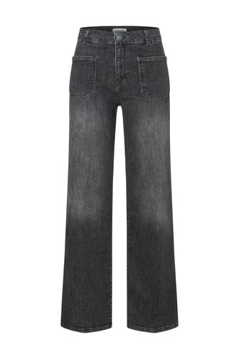 MORE & MORE Jeans grey denim Straight