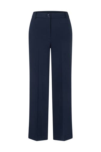 MORE & MORE Stoffhose dark blue Culotte