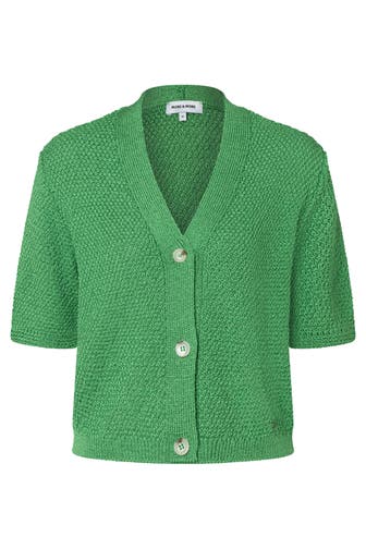 MORE & MORE Strickjacke green