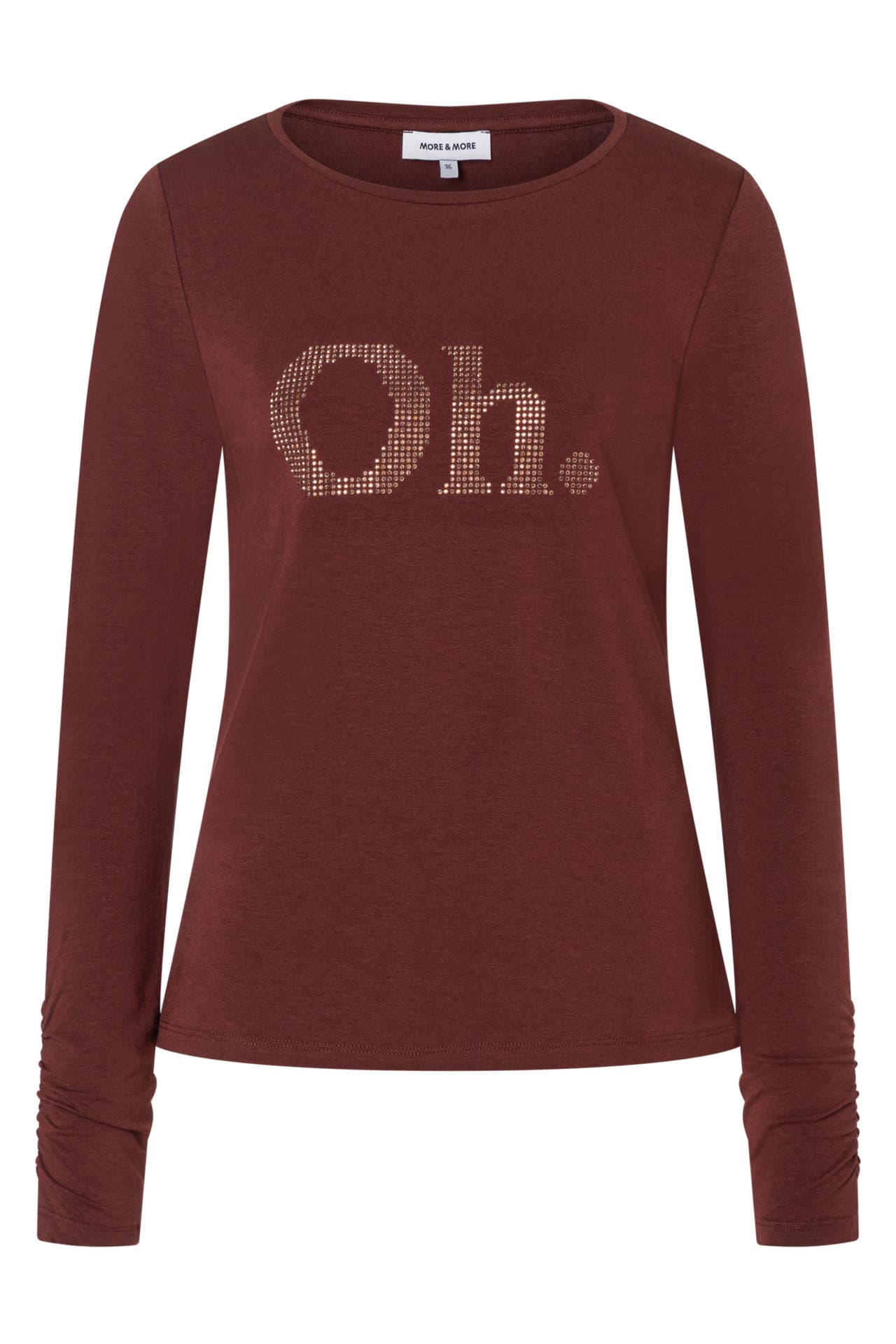 MORE & MORE T-Shirt raisin brown, Bild 1