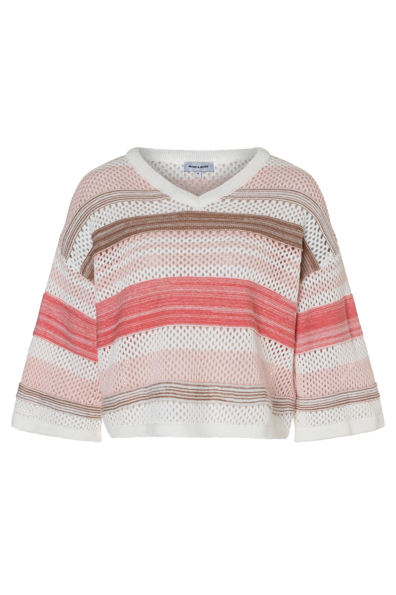 MORE & MORE Pullover striped knit, Bild 1