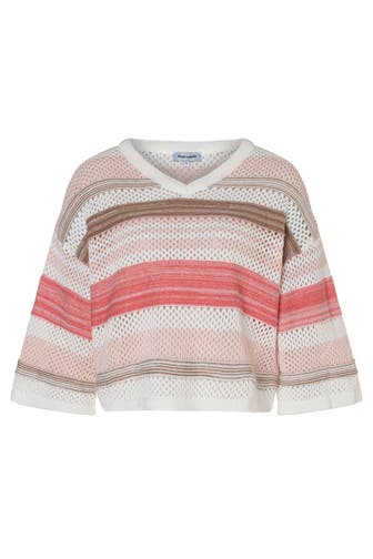 MORE & MORE Pullover striped knit