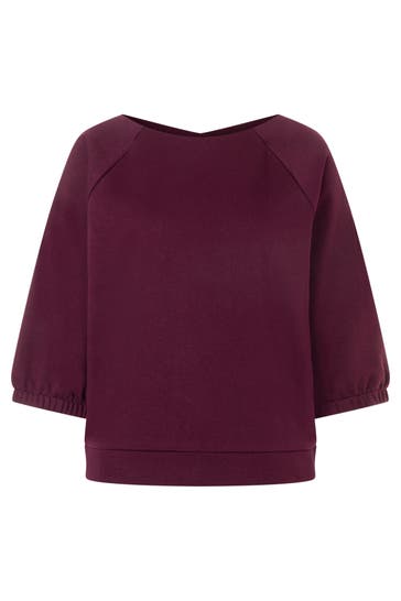 MORE & MORE Sweatshirt ruby orchid