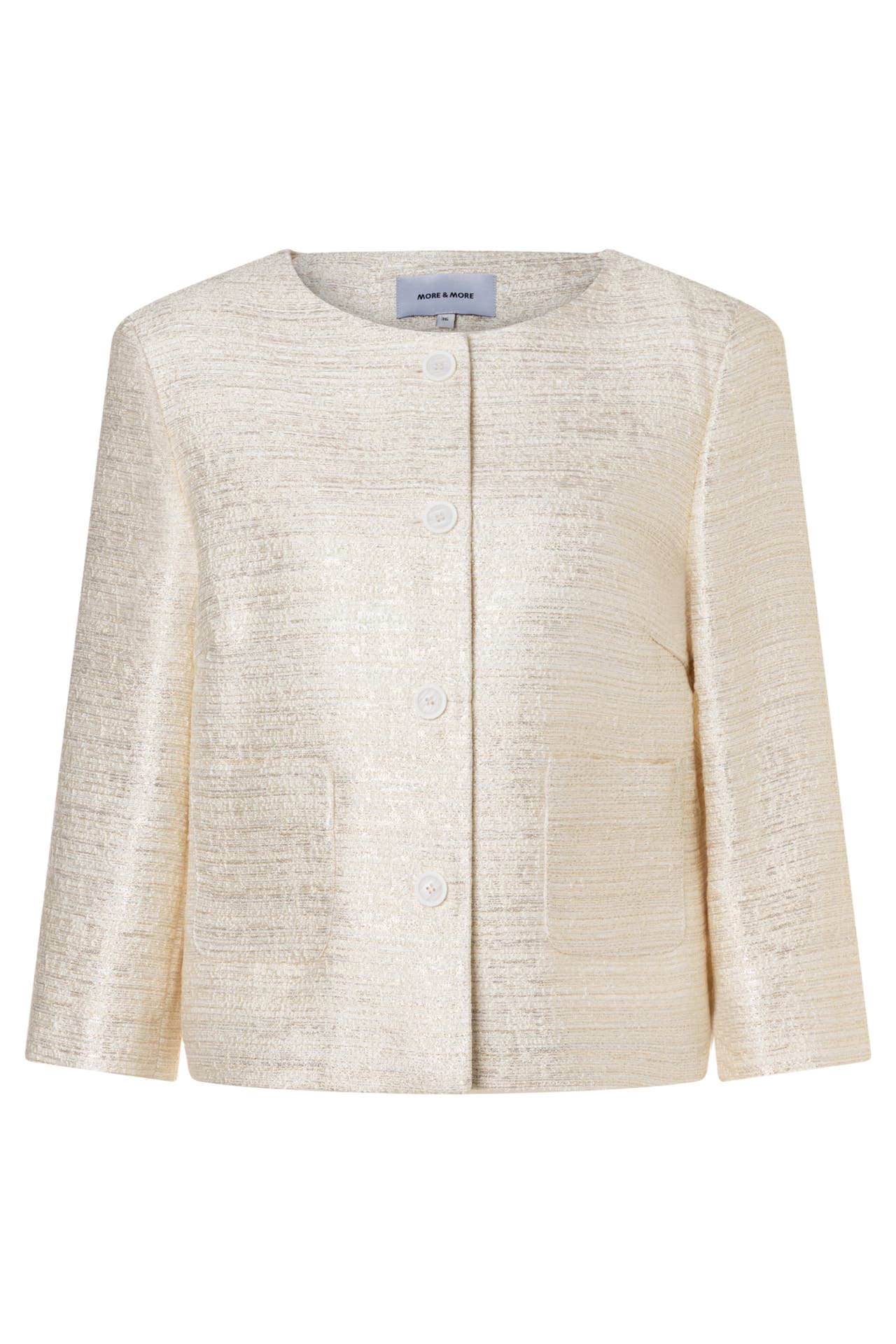 MORE & MORE Blazer boucle w lurex, Bild 1