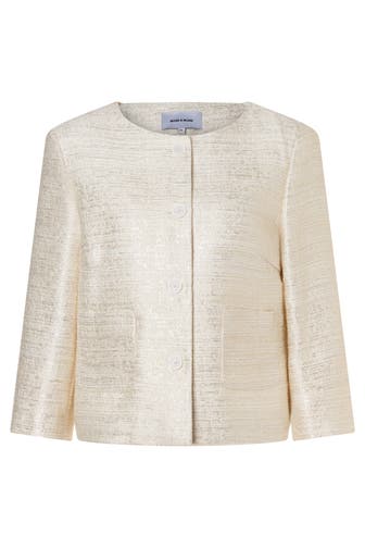 MORE & MORE Blazer boucle w lurex