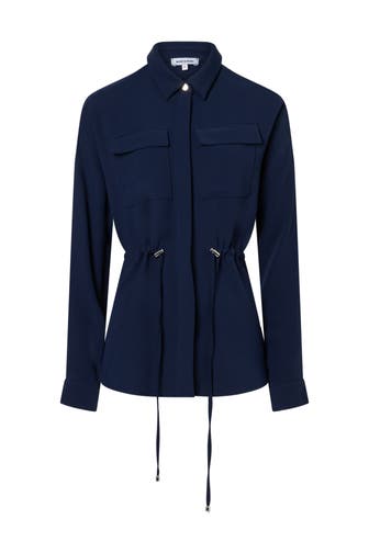 MORE & MORE Casual-Bluse dark blue