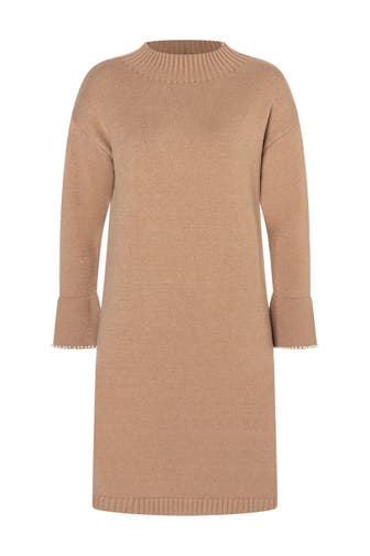 MORE & MORE Casual-Kleid warm camel