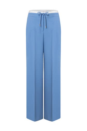 MORE & MORE Stoffhose cashmere blue Culotte