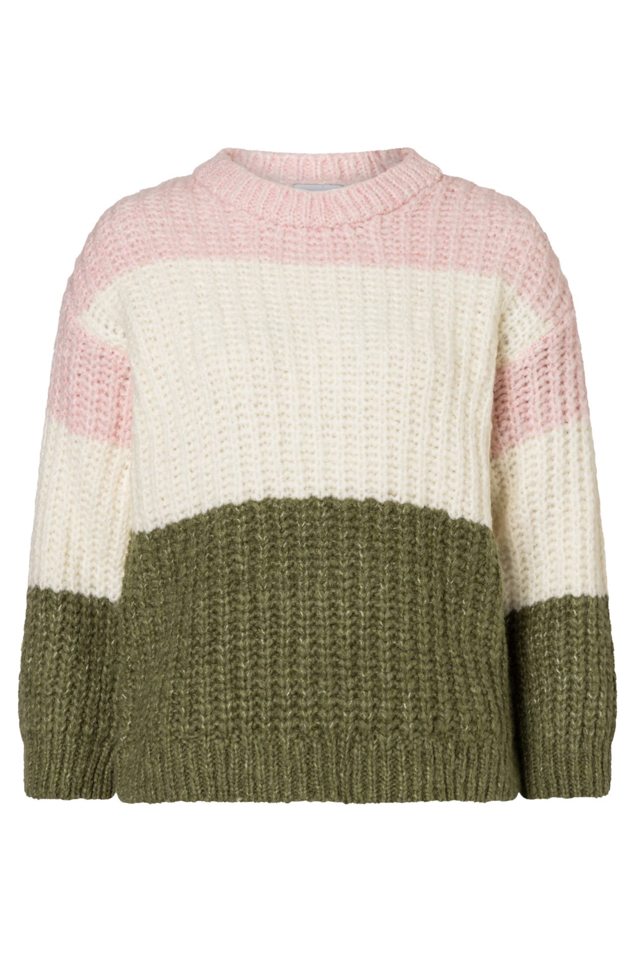 MORE & MORE Pullover rose/green/ecru, Bild 1