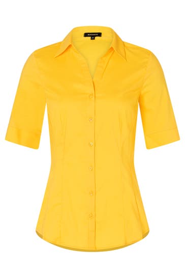MORE & MORE Casual-Bluse sunset yellow