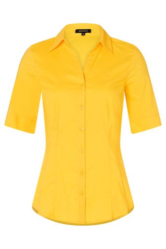 MORE & MORE Casual-Bluse sunset yellow