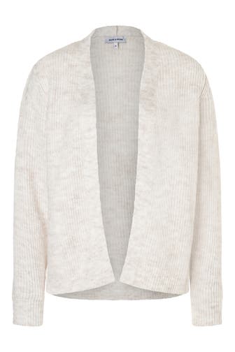 MORE & MORE Strickjacke powder creme melange