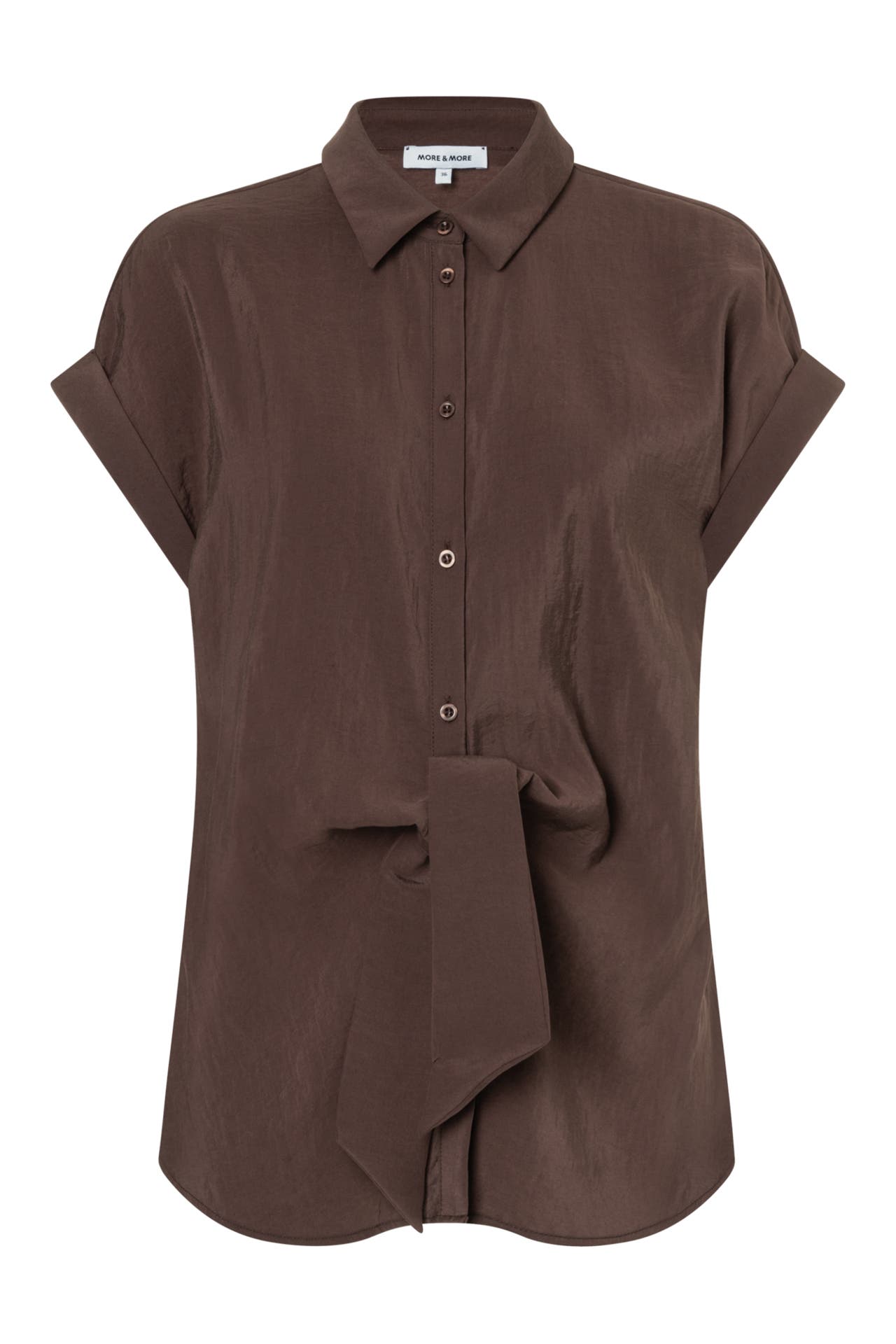 MORE & MORE Casual-Bluse chocolate, Bild 1