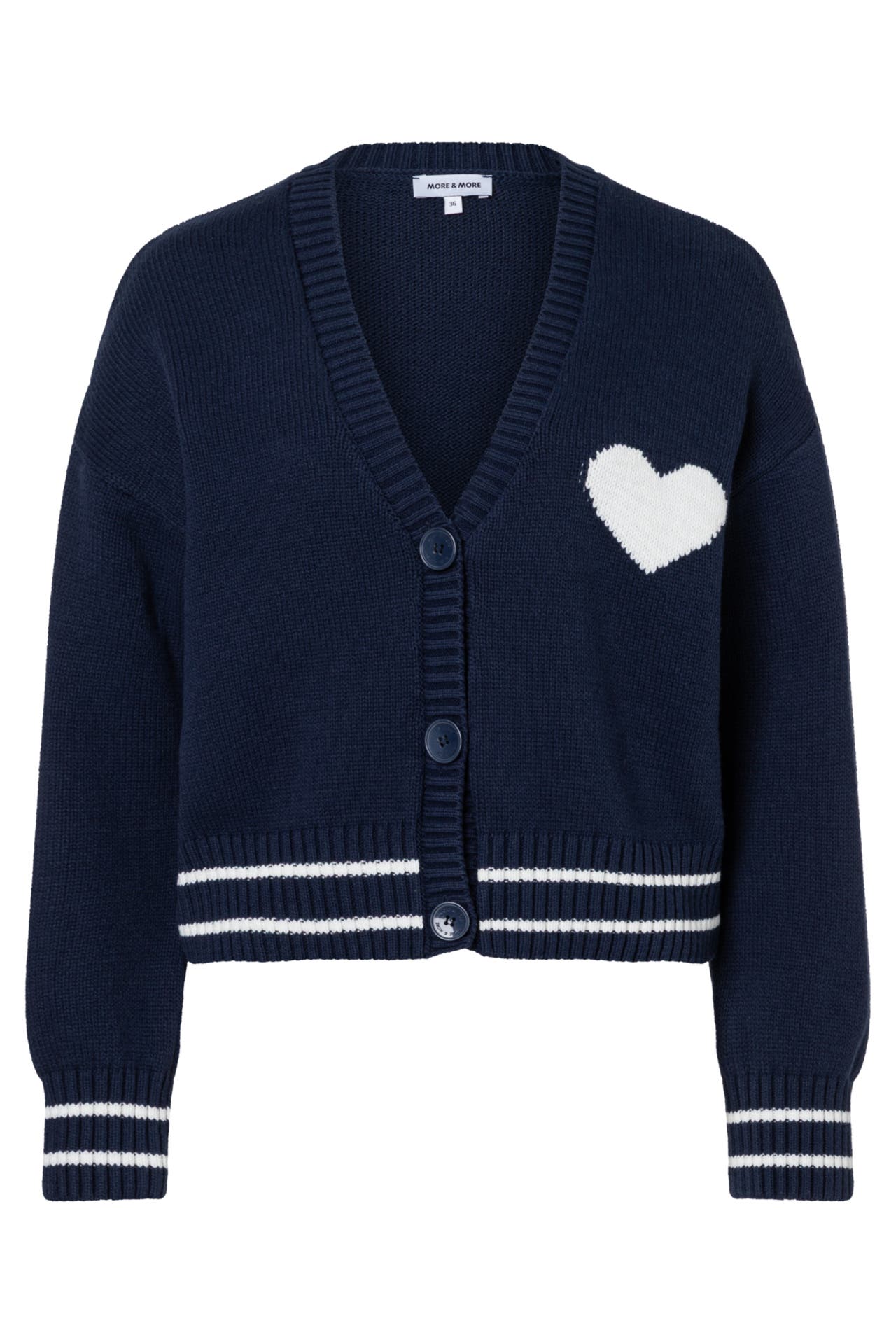 MORE & MORE Strickjacke dark blue, Bild 1