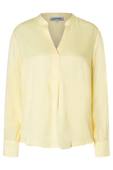 MORE & MORE Casual-Bluse vanilla cream