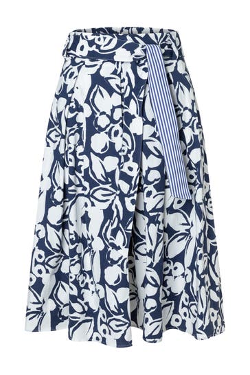 MORE & MORE Maxirock flower print