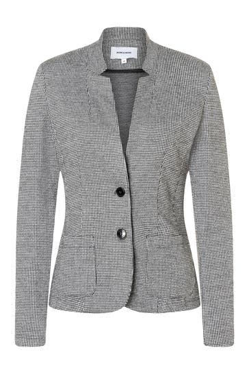 MORE & MORE Blazer small pepita jersey