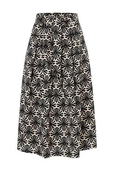 MORE & MORE Maxirock round graphical print