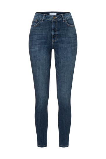 MORE & MORE Jeans dark blue denim Skinny