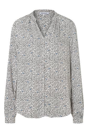 MORE & MORE Casual-Bluse hearts print