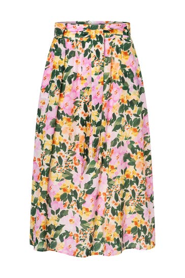 MORE & MORE Midirock painted flowers print