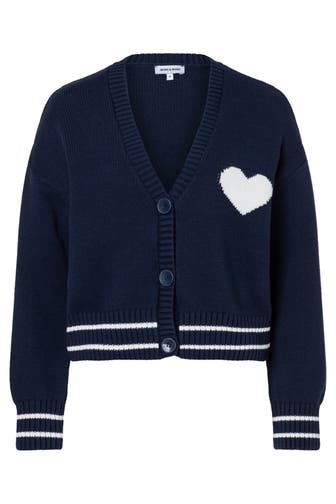MORE & MORE Strickjacke dark blue