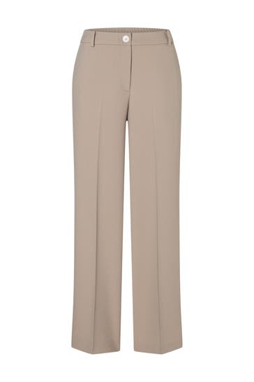 MORE & MORE Stoffhose beige Culotte