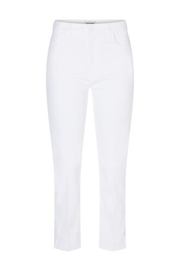 MORE & MORE Stoffhose white Straight