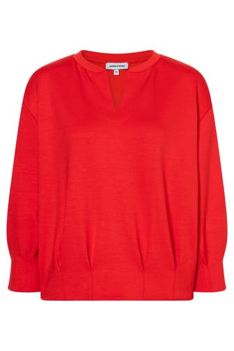 MORE & MORE Sweatshirt red