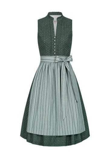 NÜBLER Dirndl Jette Moosgrün