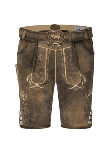 NÜBLER Lederhose Konrad Braun
