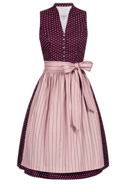 NÜBLER Dirndl Rita Rot