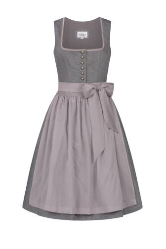 NÜBLER Dirndl Fabiane Grau