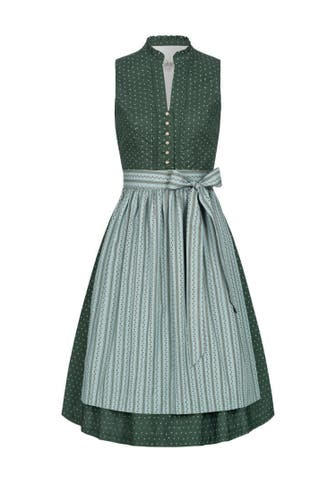 NÜBLER Dirndl Jette Moosgrün