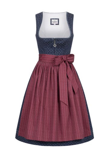 NÜBLER Dirndl Gesr Blau