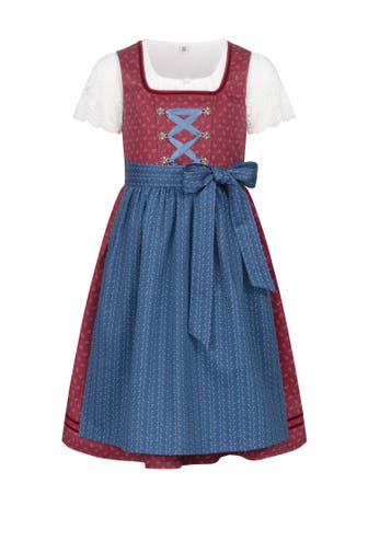 NÜBLER Dirndl Gesr Bordeaux