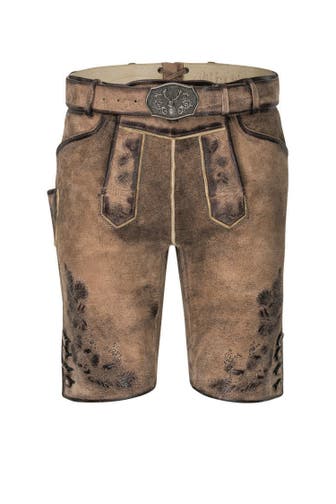 NÜBLER Lederhose Max Braun
