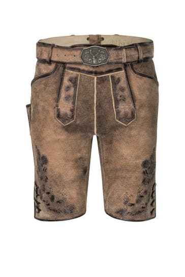 NÜBLER Lederhose Max Braun