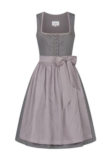 NÜBLER Dirndl Fabiane Grau