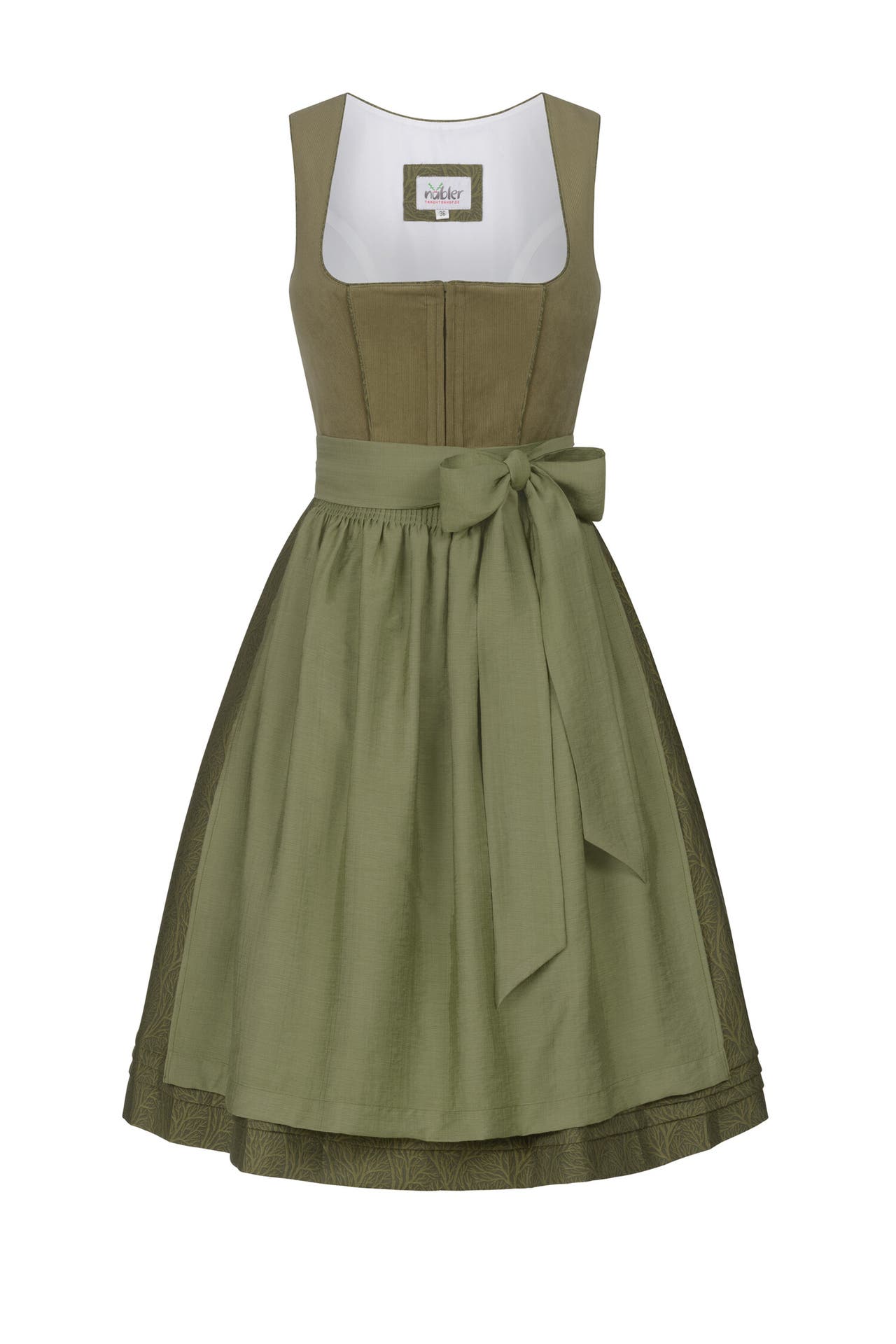 NÜBLER Dirndl Luise Grün, Bild 1