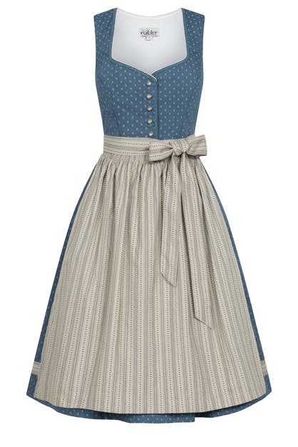 NÜBLER Dirndl Felicitas Blau